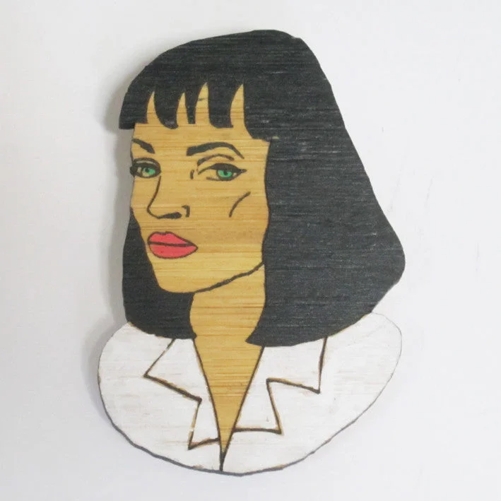 Brooch: Pulp Fiction - Mia Wallace