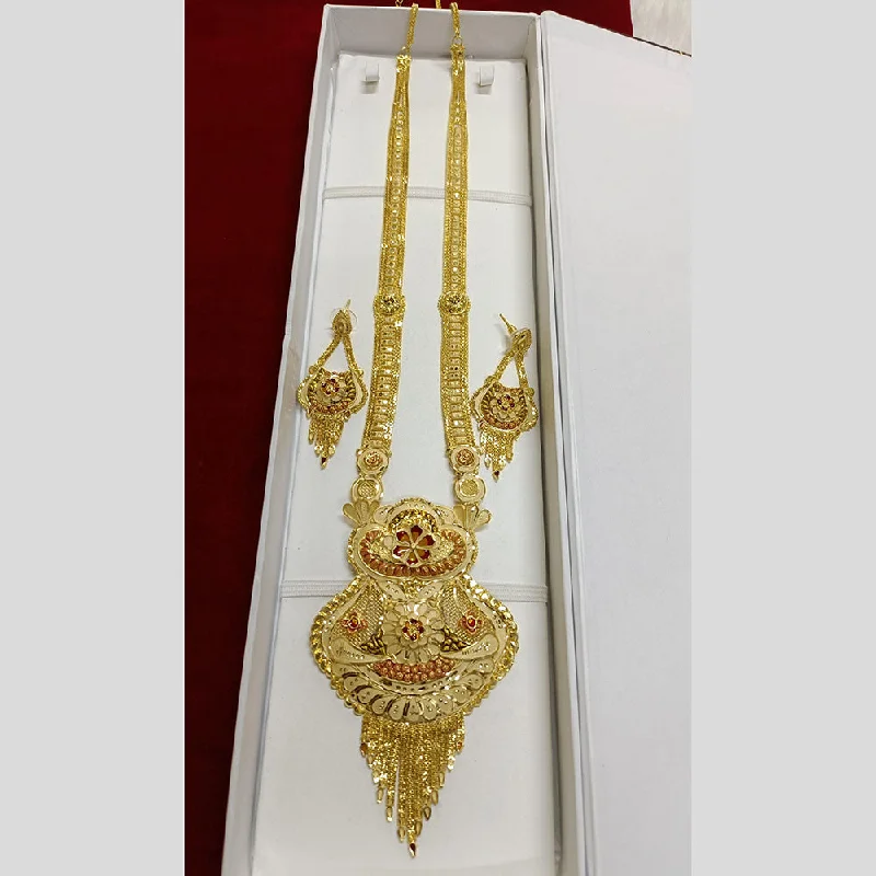 Pari Art Jewellery Forming Long Necklace Set