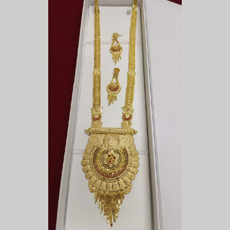 Pari Art Jewellery Forming Long Necklace Set