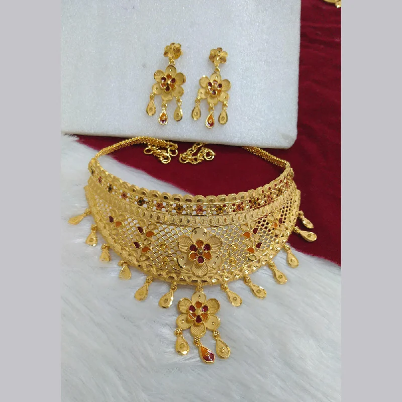 Pari Art Jewellery Forming Choker Necklace Set