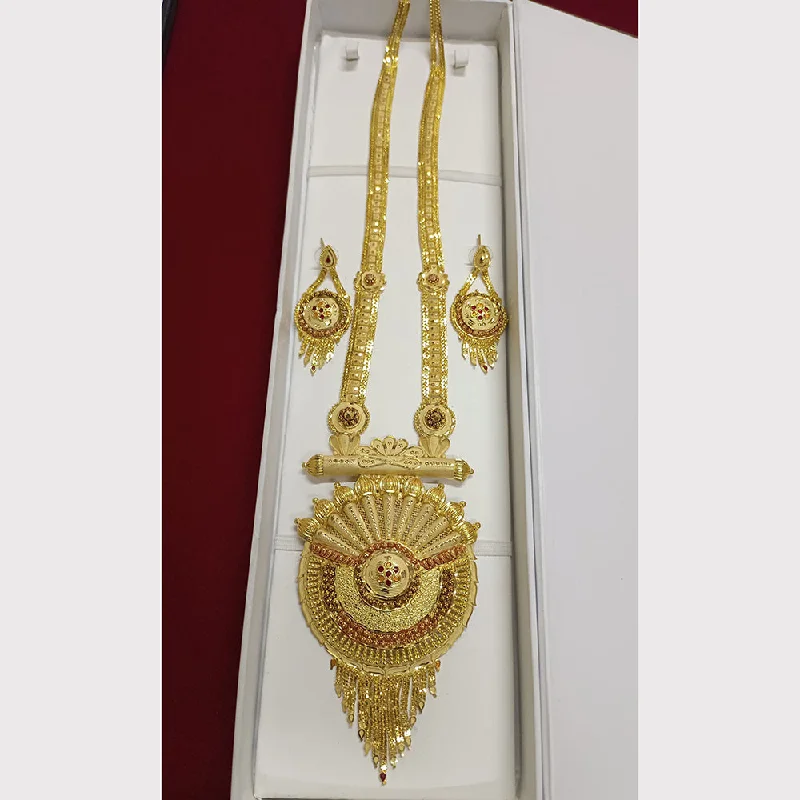 Pari Art Jewellery Forming Long Necklace Set