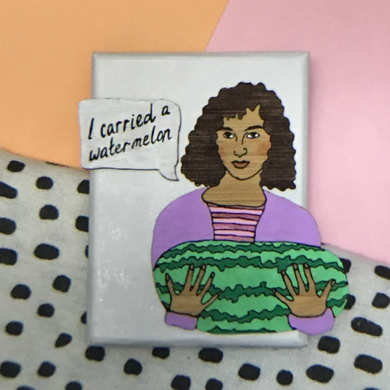 Brooch: I Carried a Watermelon