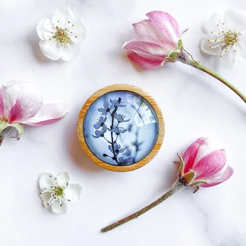 Blue Blossom - Brooch