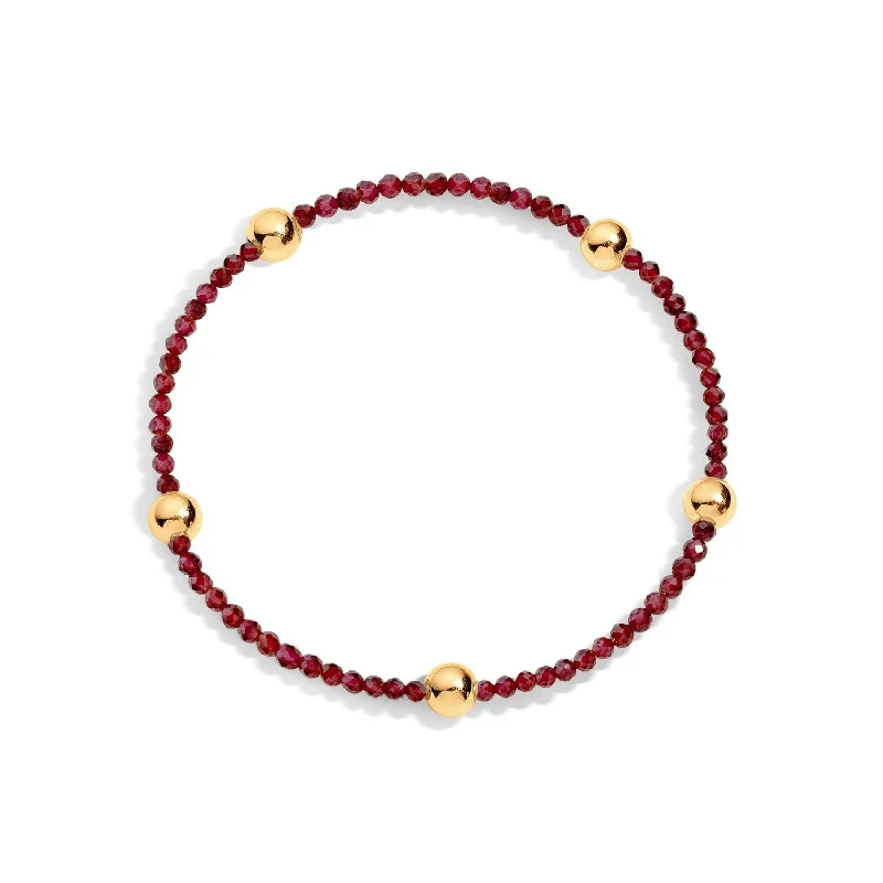 Grace Gemstone Pattern Bracelet