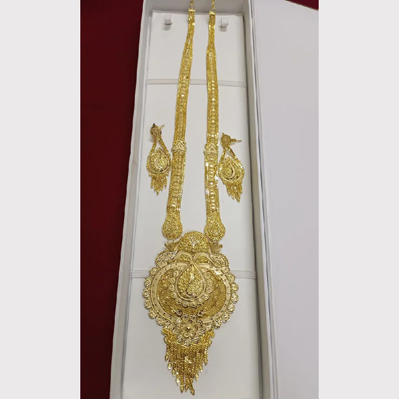 Pari Art Jewellery Forming Long Necklace Set