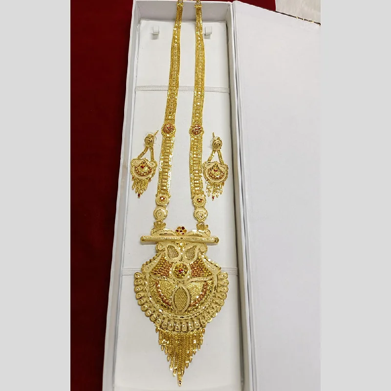 Pari Art Jewellery Forming Long Necklace Set