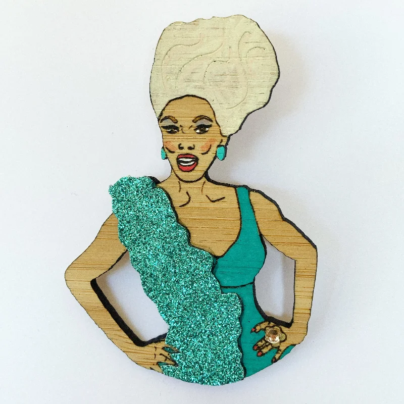 Brooch: RuPaul - Shantay You Stay