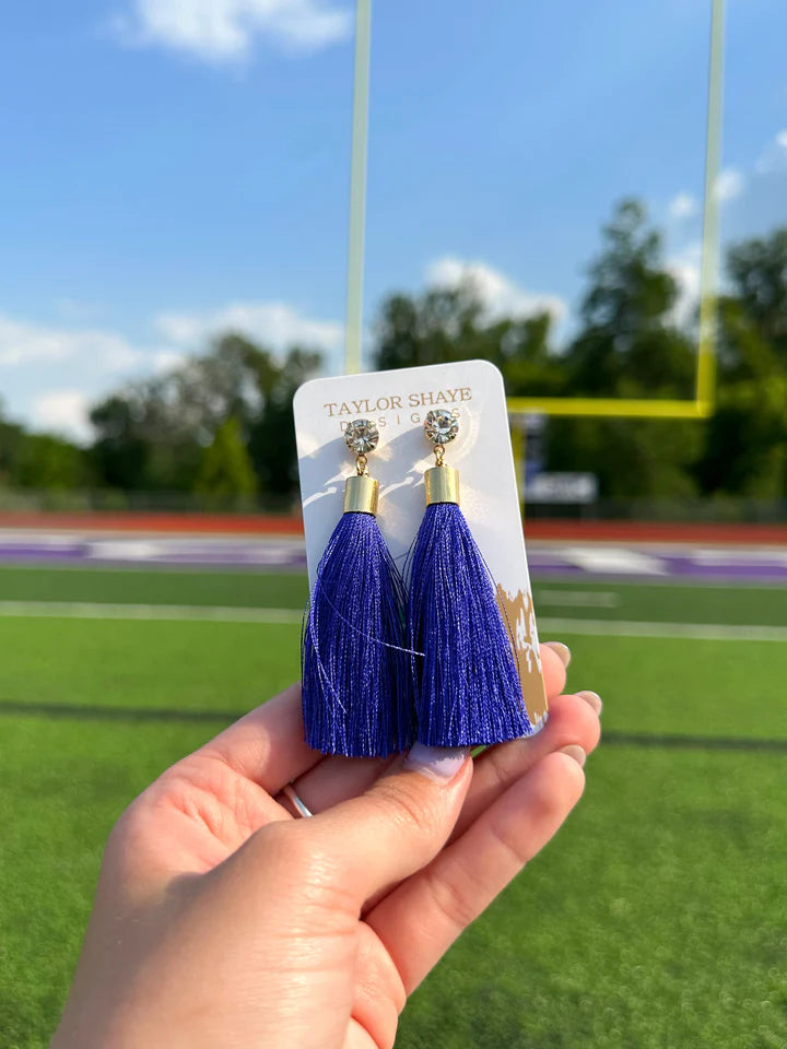 Silk Tassel Earrings