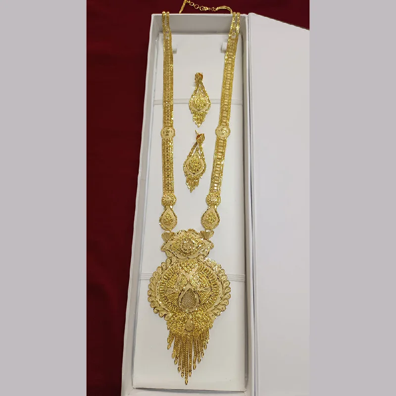 Pari Art Jewellery Forming Long Necklace Set