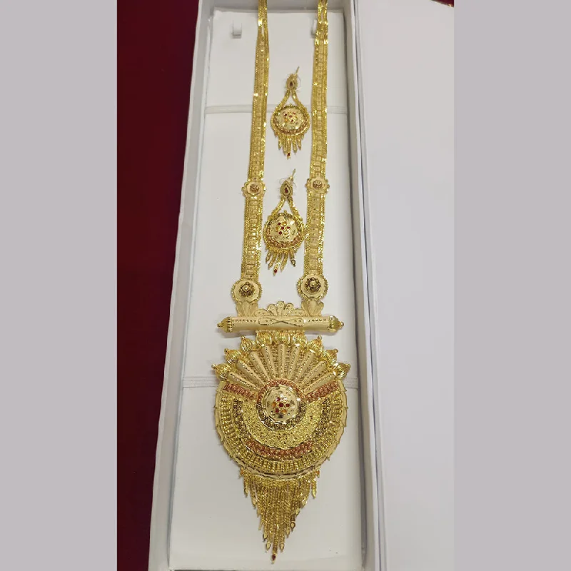 Pari Art Jewellery Forming Long Necklace Set