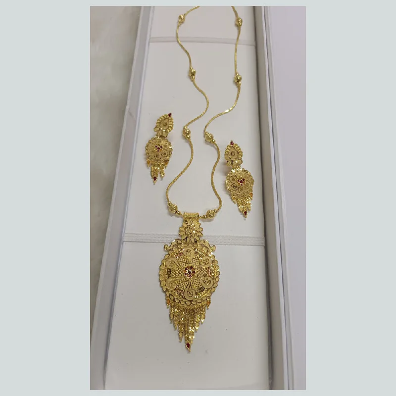 Pari Art Jewellery Forming Long Necklace Set