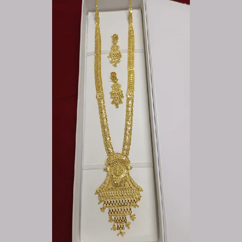 Pari Art Jewellery Forming Long Necklace Set